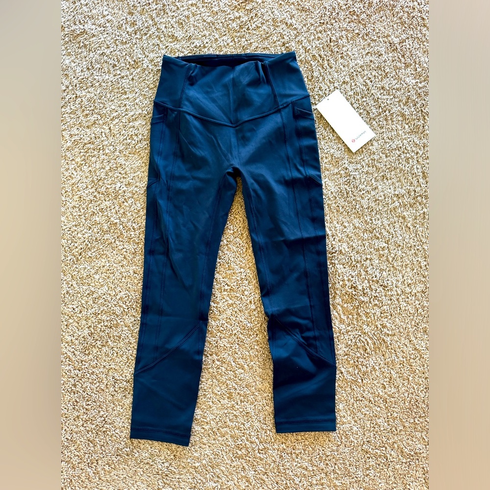 Lululemon All The Right Places Crop ll | Size: 6 | Color: Navy Blue
